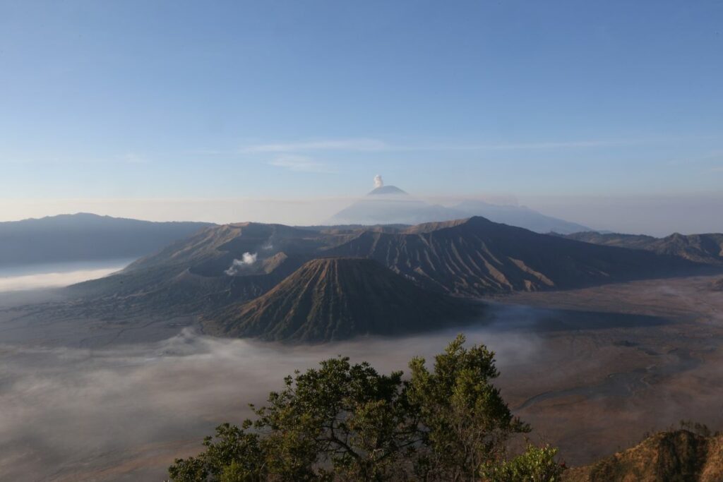 Blick auf den Mt. Bromo