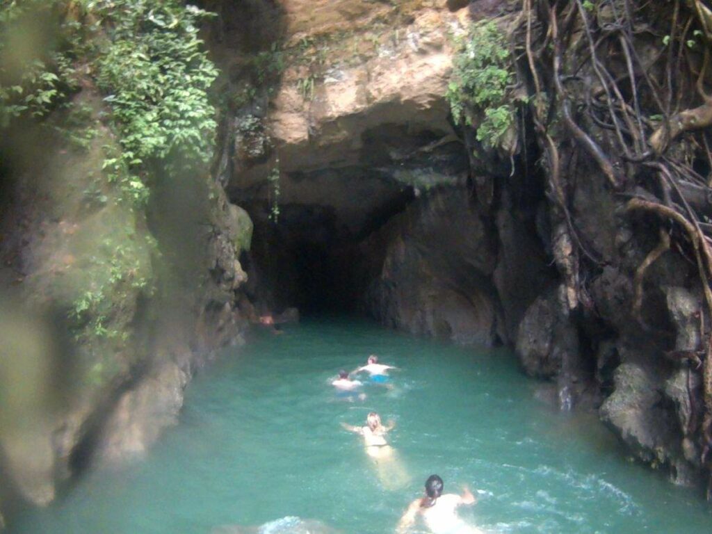 Schwimmen im Green Canyon