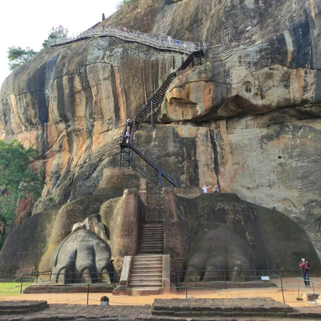 Das Löwentor von Sigiriya