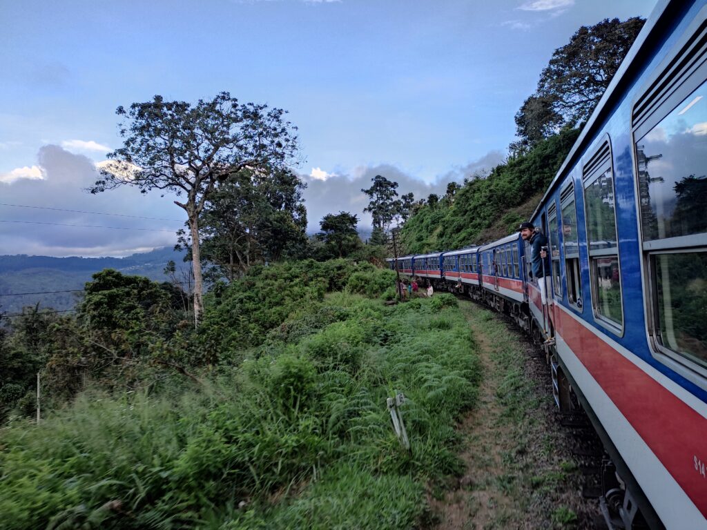 Zugfahrt von Ella nach Kandy