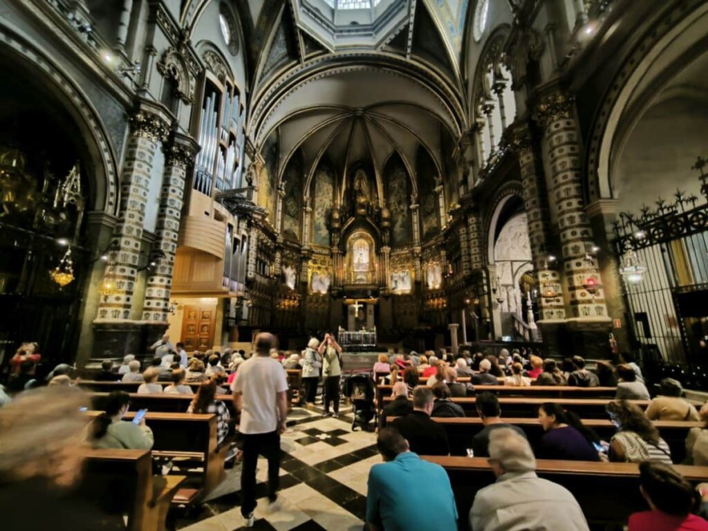 Basilika im Kloster Montserrat