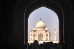 Taj Mahal von weitem