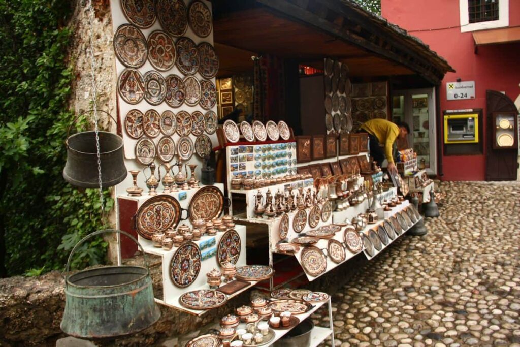 Bazaar von Mostar
