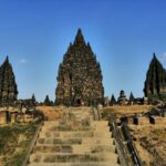Die Haupttempel von Prambanan