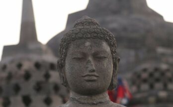 Buddha-Statue Nahaufnahme