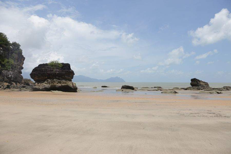 Strand im Bako Nationalpark