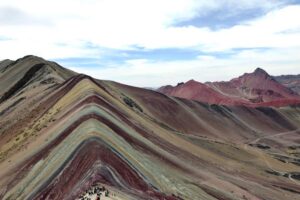 Rainbow Mountain von nahem