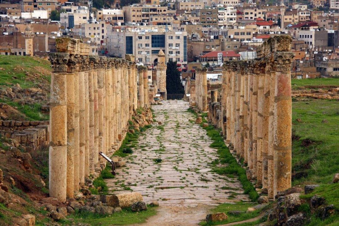 Kolonnaden-Straße Jerash