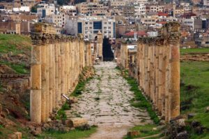 Kolonnaden-Straße Jerash