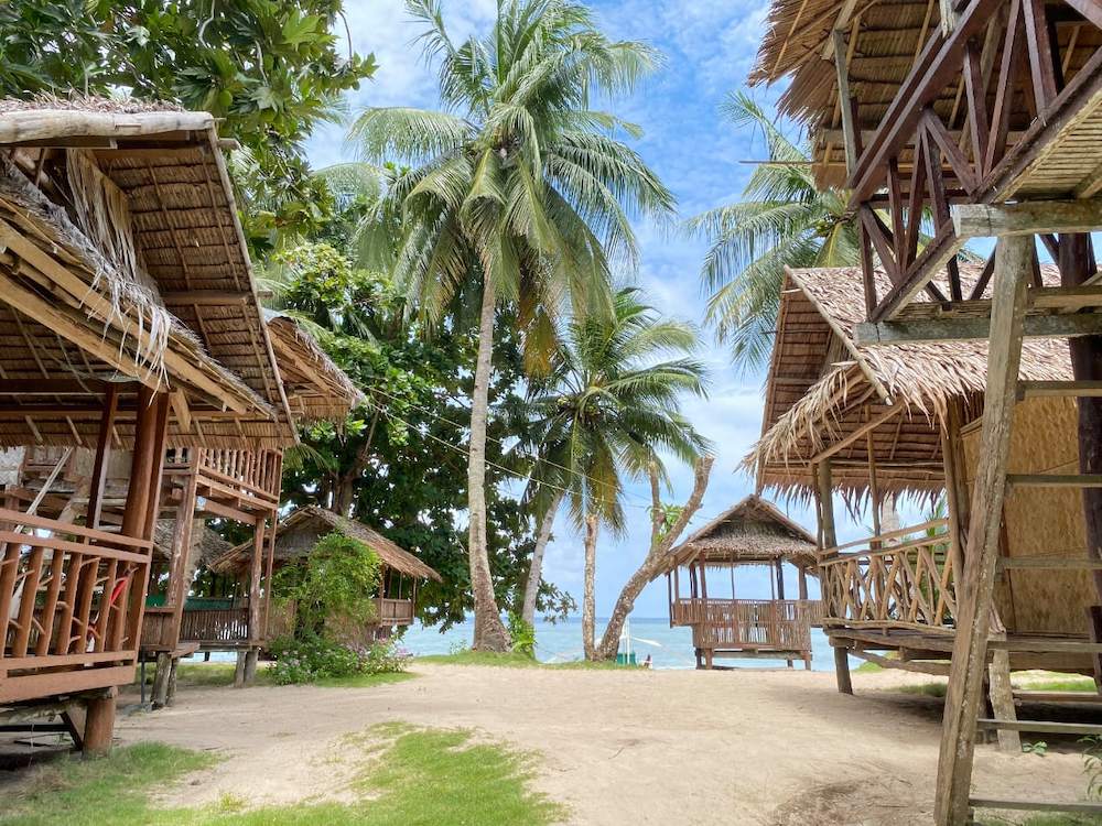 Einfache Unterkunft am Beach von Ocam-Ocam